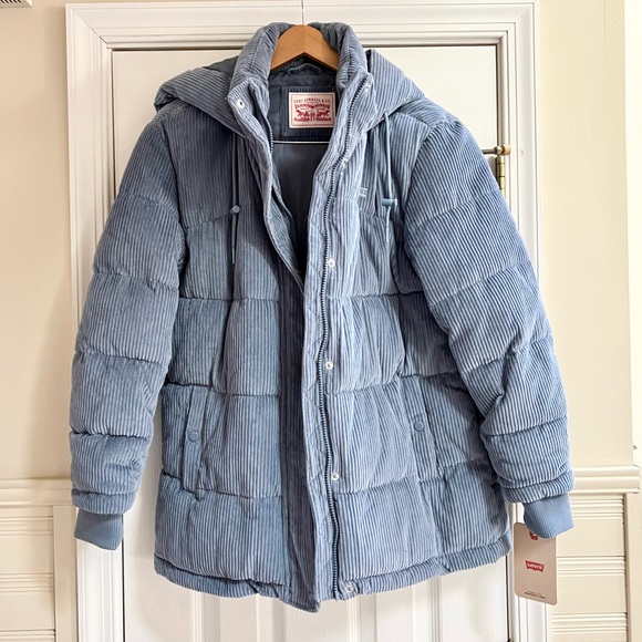 NWT Levi’s Bubble Puffer Coat - Picture 5 of 8